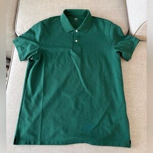 Uniqlo Green Polo Shirt